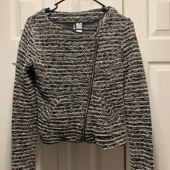 H&M Jackets & Blazers - H&M black and white jacket